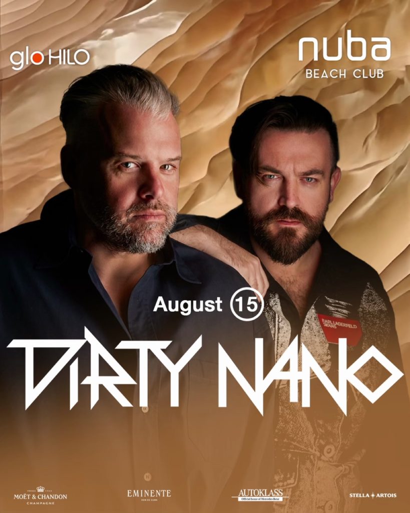 Dirty Nano, pe 14 august la Crazy Beach Club
