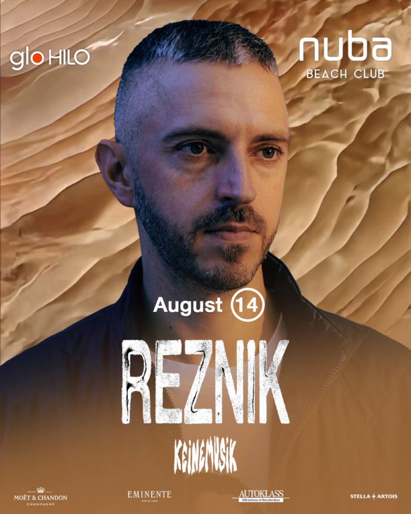 Reznik, pe 14 august la NUBA Beach Club